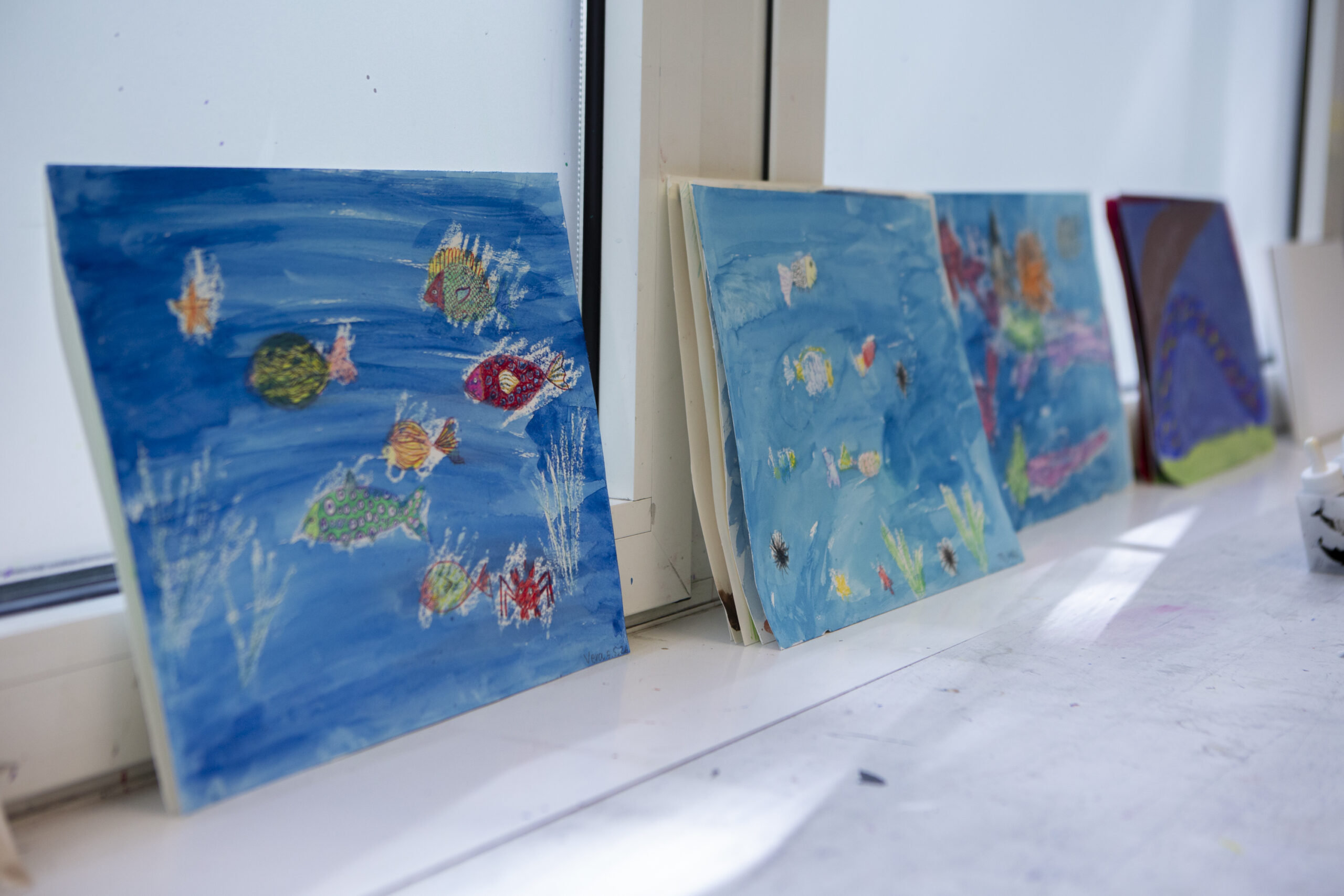 Förderkurs für besonders kunstinteressierte Kinder