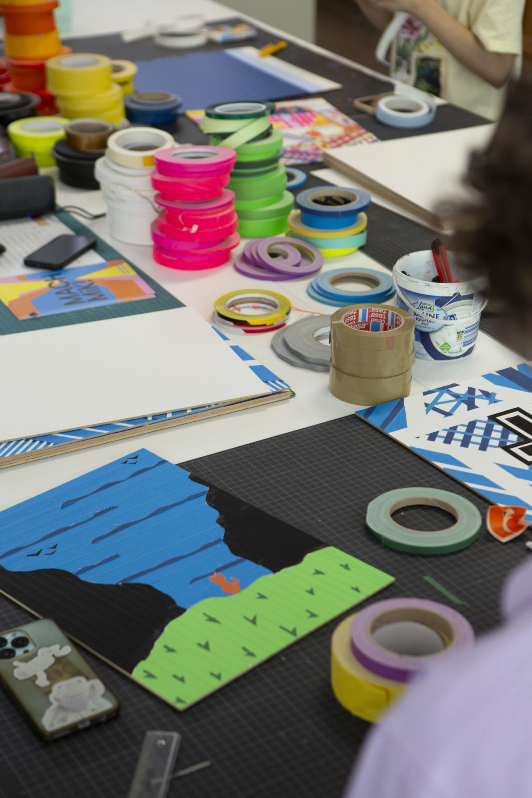 Tape Art: Kleben statt Malen!